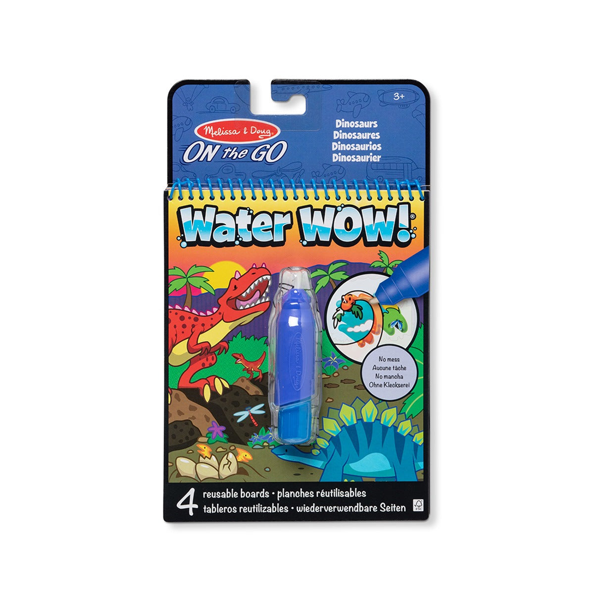 Cuaderno Para Colorear Con Agua Melissa & Doug - Dinosaurios